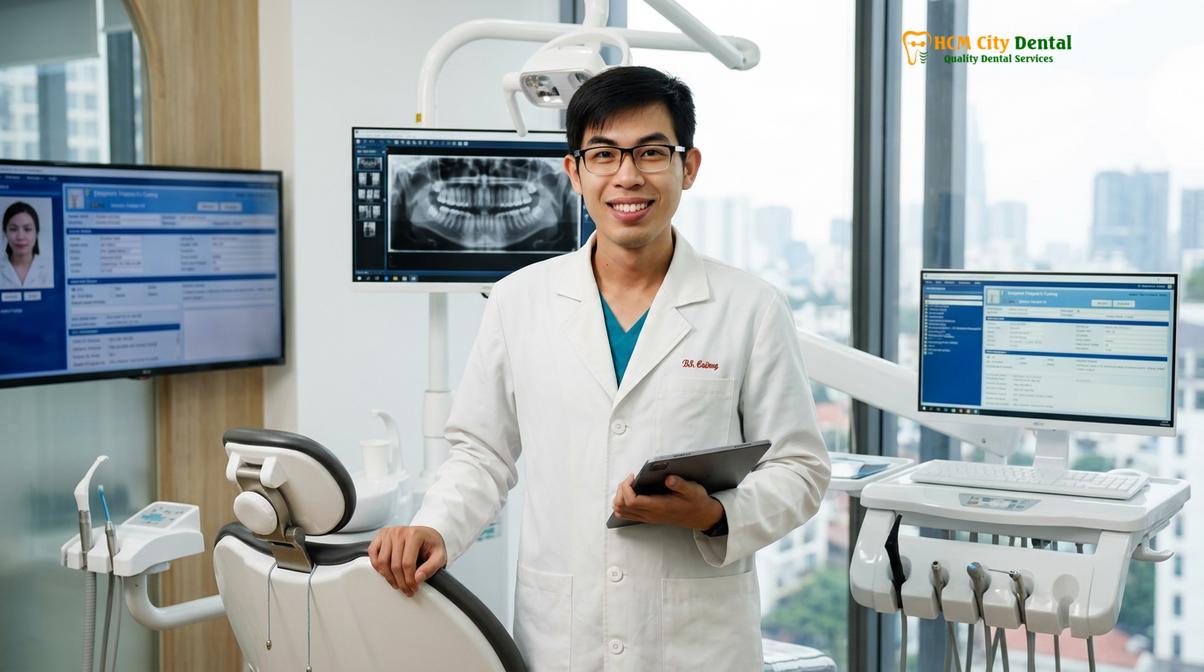 Dr. Nguyen Van Cuong DDS at HCMC Dental Clinic