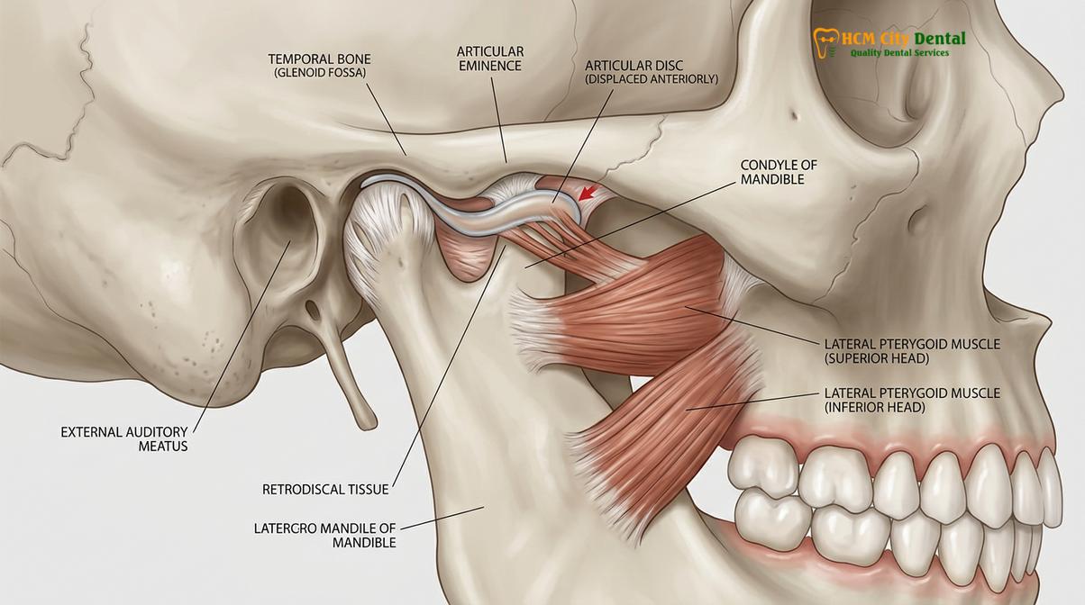 Visual description of TMJ Palpation Pain Points