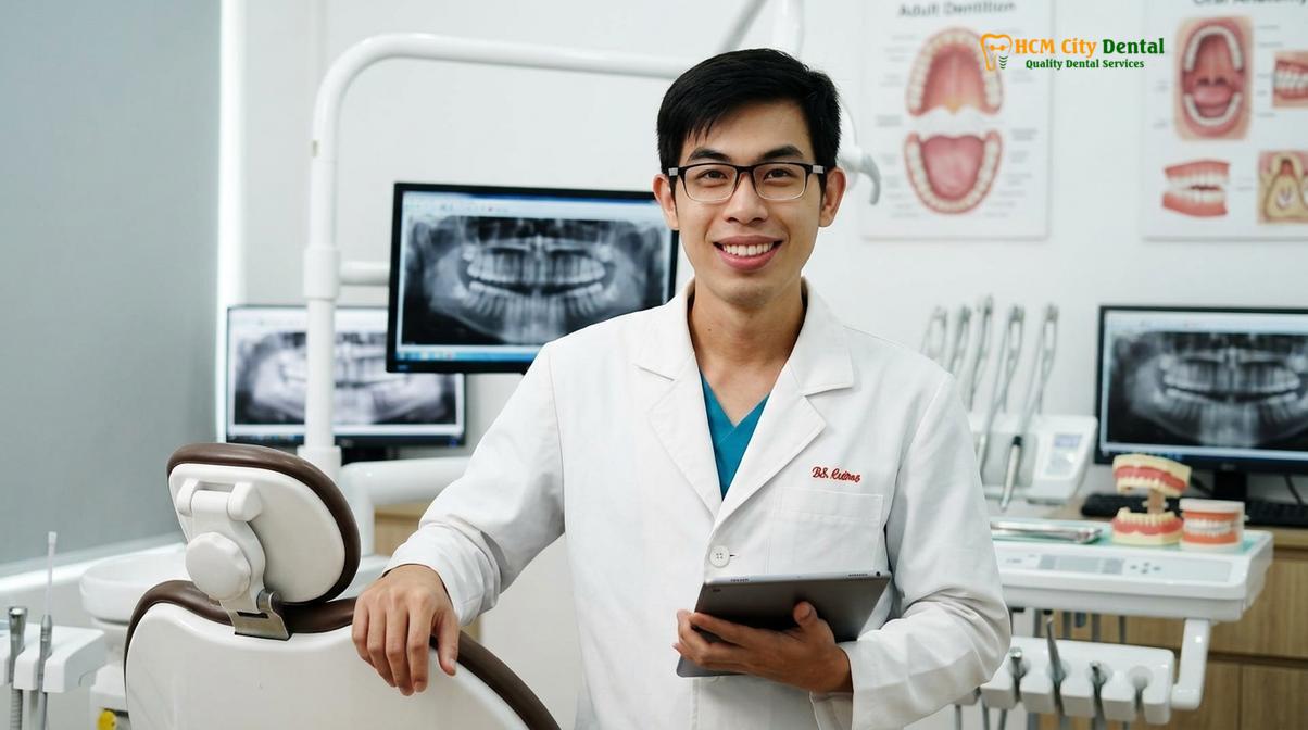Dr. Nguyen Van Cuong DDS at HCMC Dental Clinic