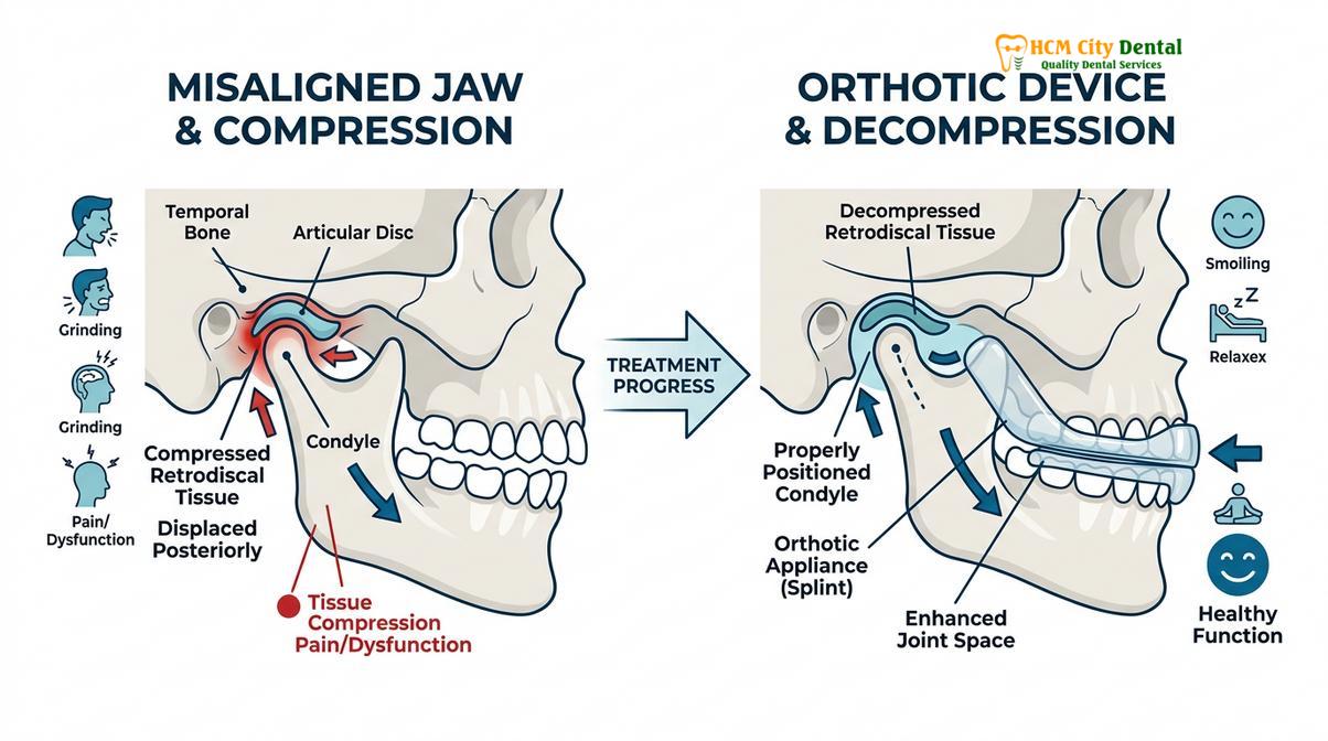 Summary diagram of Jaw Realignment Saigon