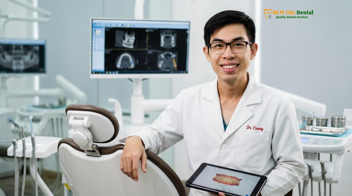 Dr. Nguyen Van Cuong DDS at HCMC Dental Clinic