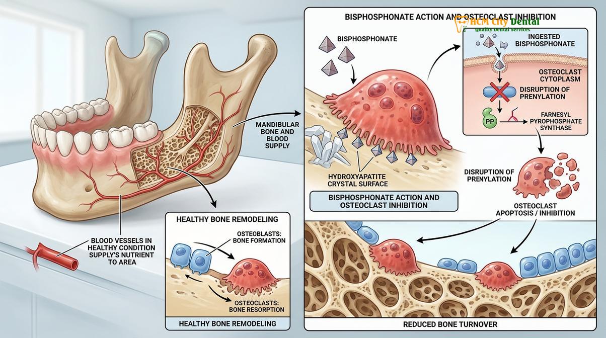 Clinical photography related to implants with osteoporosis