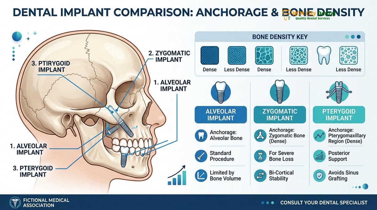 Summary diagram of implants with osteoporosis