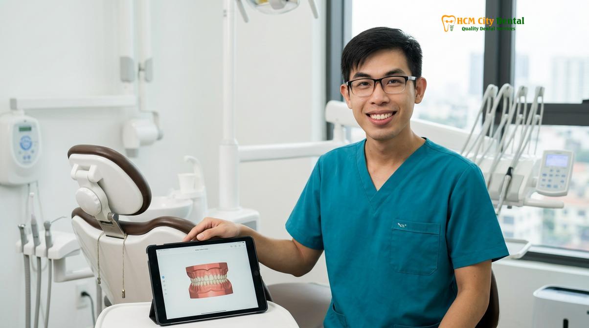 Dr. Nguyen Van Cuong DDS at HCMC Dental Clinic