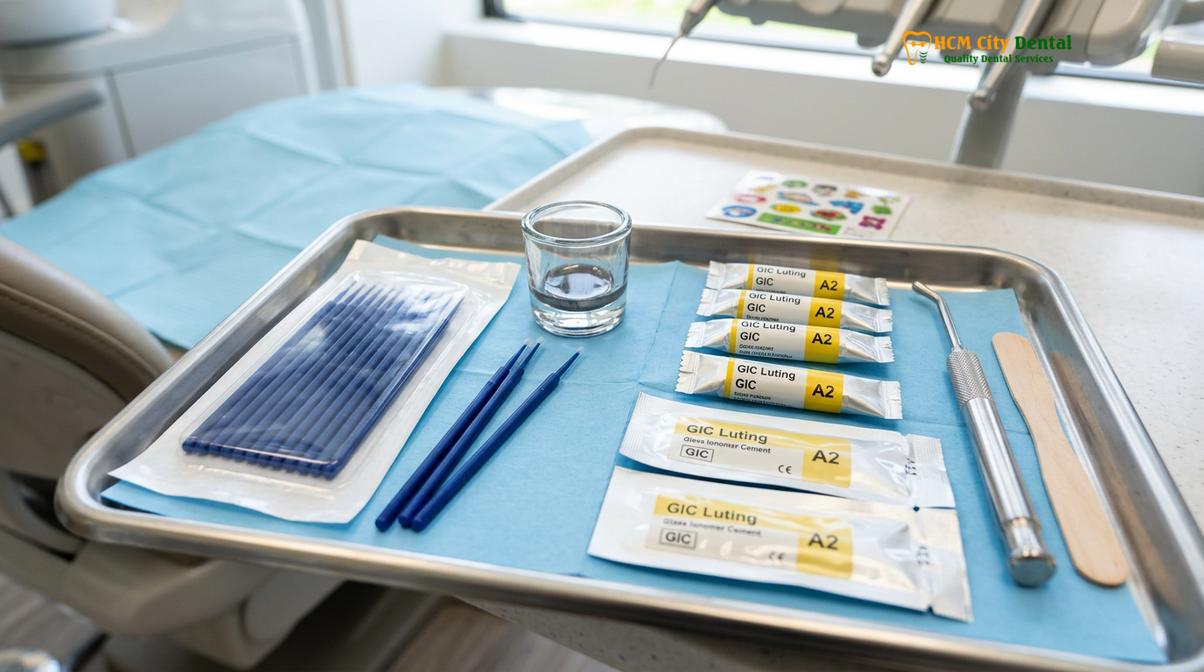 Visual description of kids dentist phu my hung