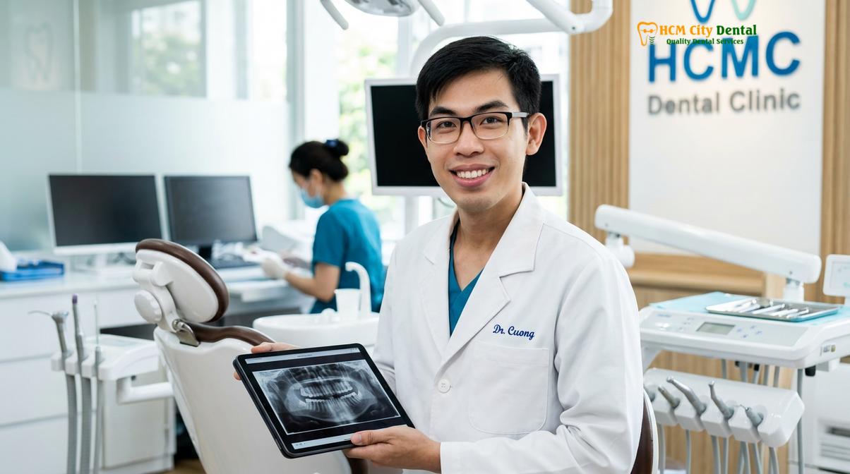 Dr. Nguyen Van Cuong DDS at HCMC Dental Clinic