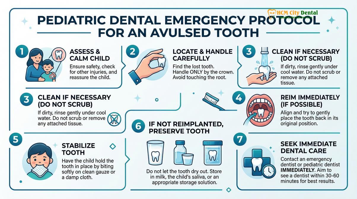 Summary diagram of kids dentist thao dien