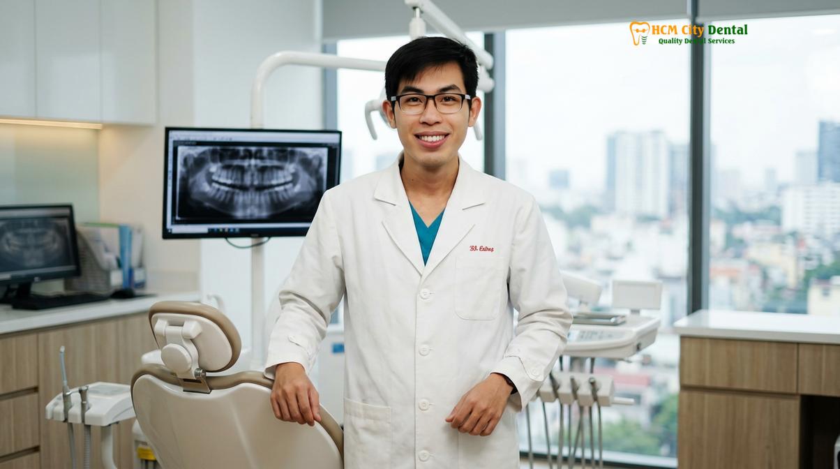 Dr. Nguyen Van Cuong DDS at HCMC Dental Clinic