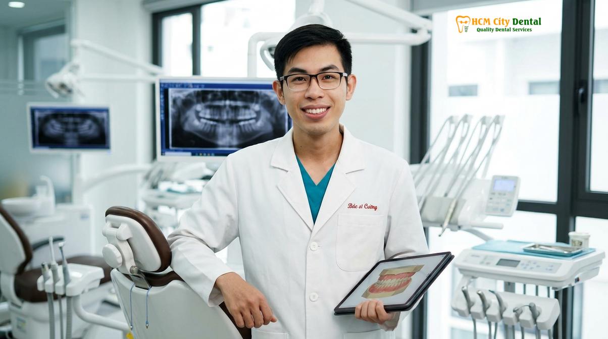 Dr. Nguyen Van Cuong DDS at HCMC Dental Clinic