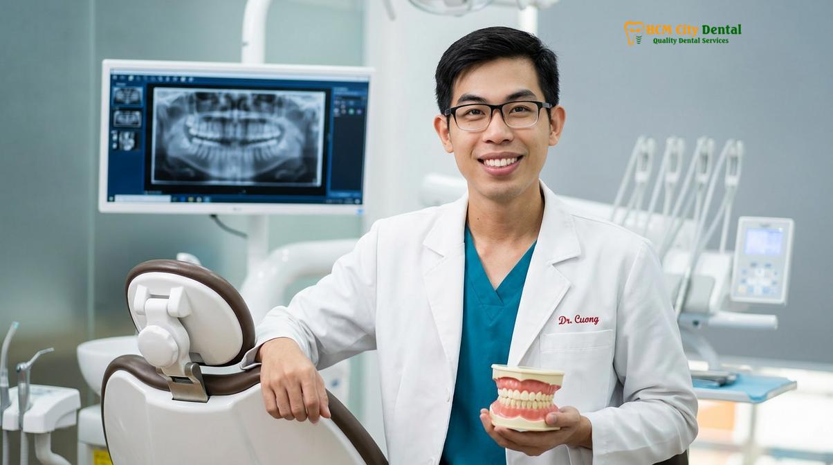 Dr. Nguyen Van Cuong DDS at HCMC Dental Clinic