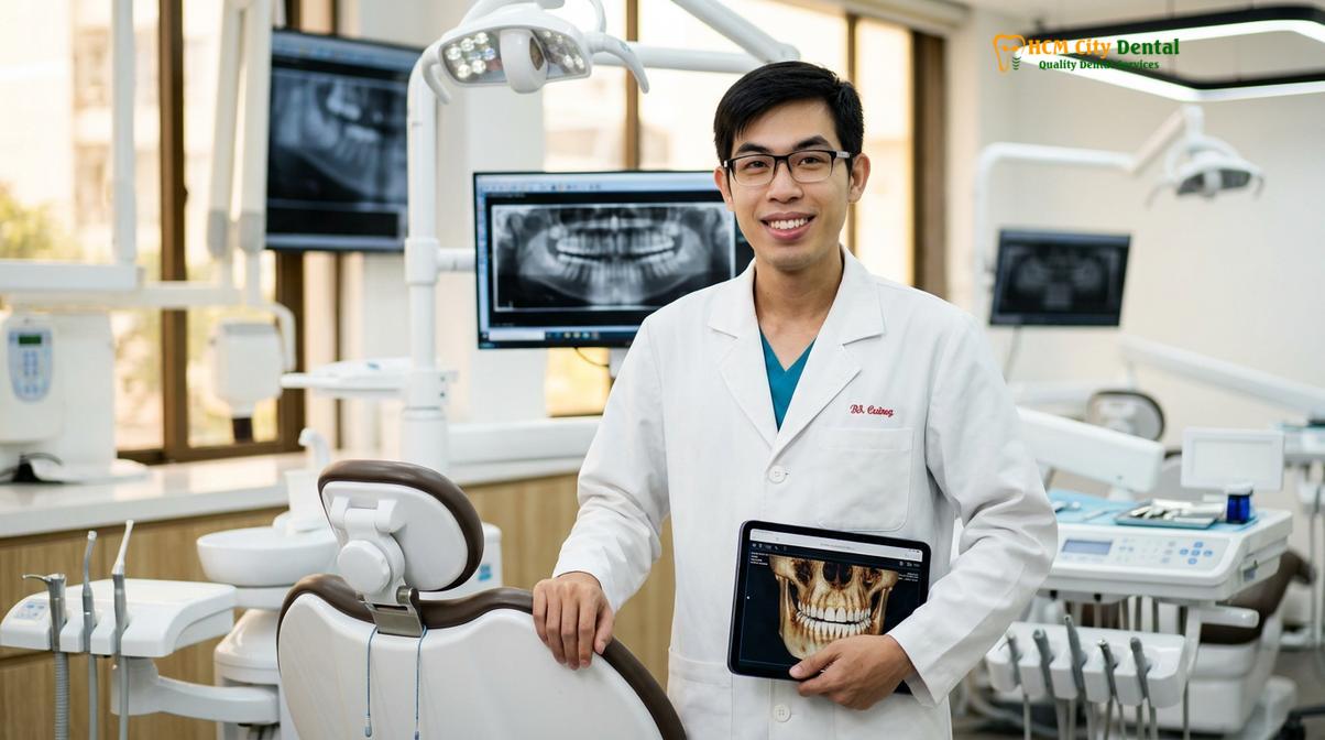 Dr. Nguyen Van Cuong DDS at HCMC Dental Clinic