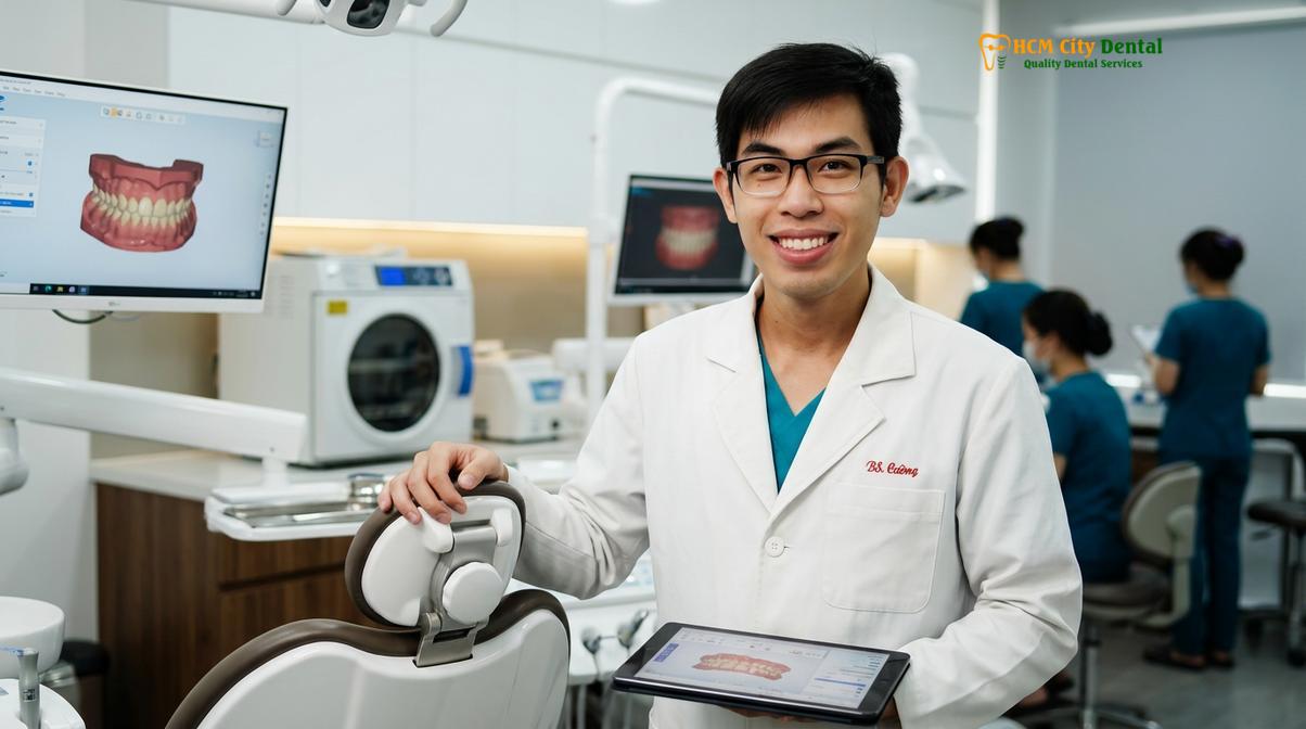 Dr. Nguyen Van Cuong DDS at HCMC Dental Clinic