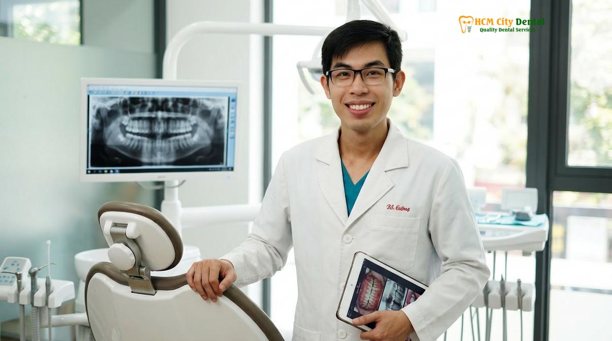 Dr. Nguyen Van Cuong DDS at HCMC Dental Clinic