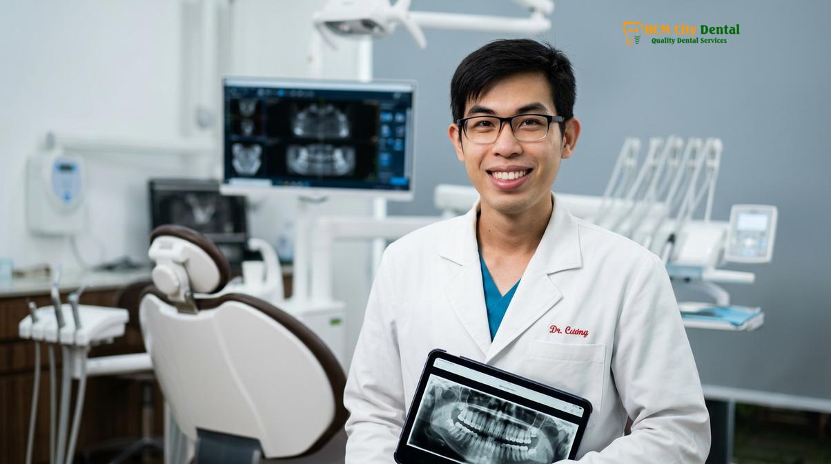 Dr. Nguyen Van Cuong DDS at HCMC Dental Clinic