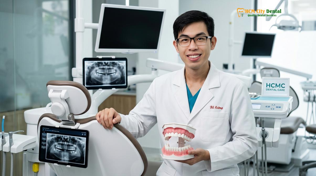 Dr. Nguyen Van Cuong DDS at HCMC Dental Clinic