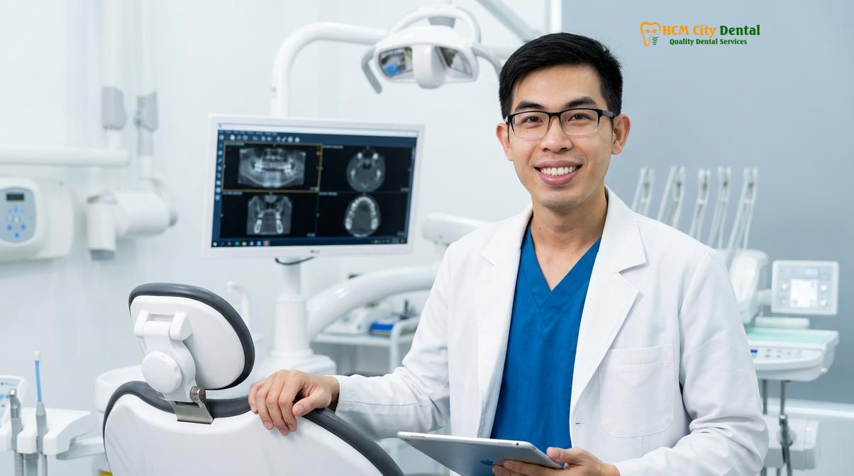 Dr. Nguyen Van Cuong DDS at HCMC Dental Clinic