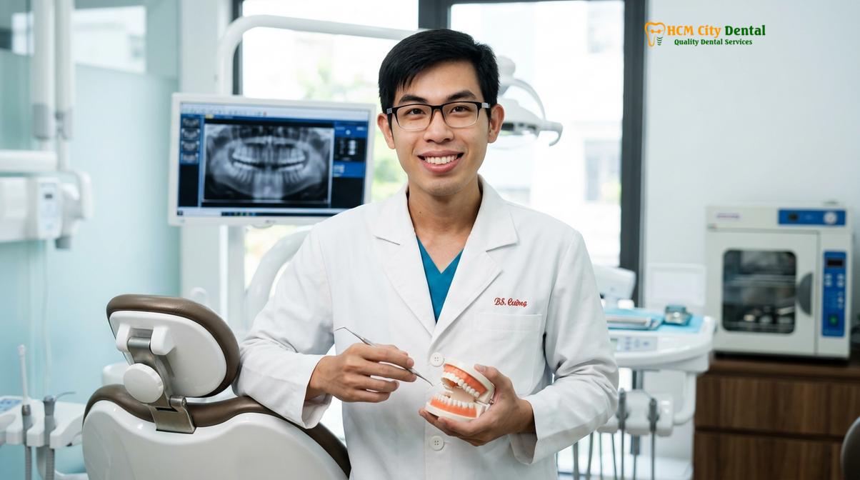 Dr. Nguyen Van Cuong DDS at HCMC Dental Clinic