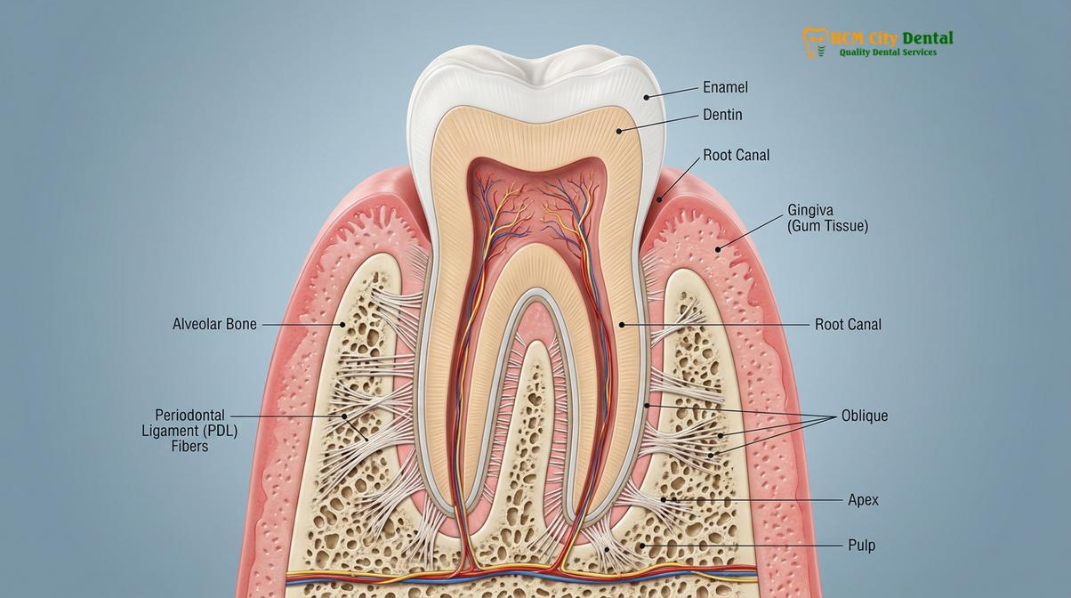 Clinical photography related to loose tooth adult emergency