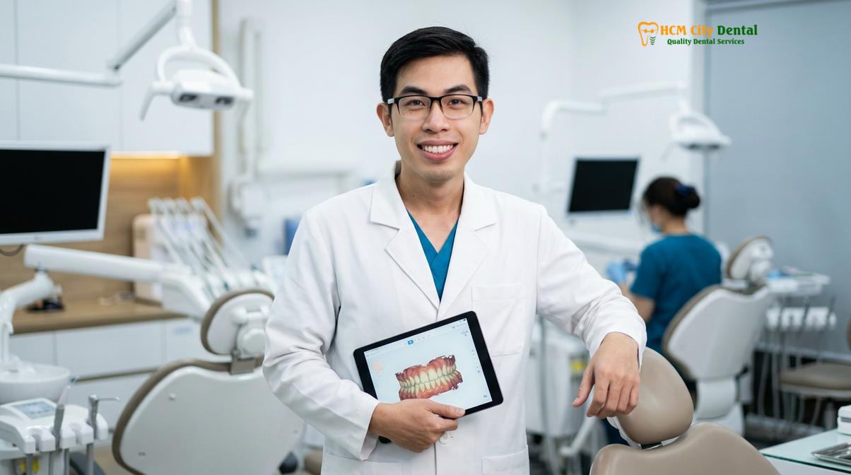 Dr. Nguyen Van Cuong DDS at HCMC Dental Clinic