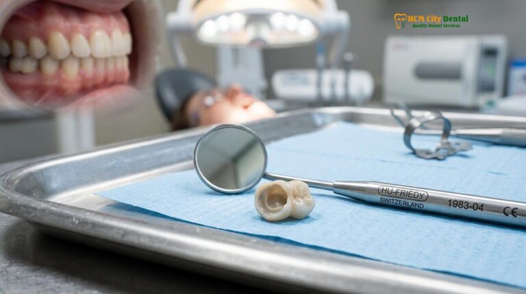 Lost Crown or Filling in Vietnam: Emergency Clinical Guide | HCMC Dental