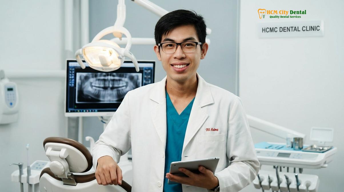 Dr. Nguyen Van Cuong DDS at HCMC Dental Clinic