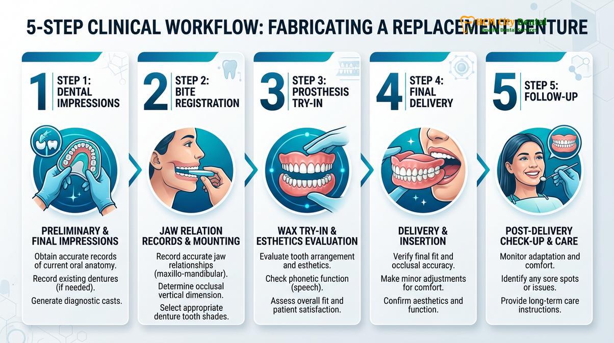 Summary diagram of lost denture abroad vietnam
