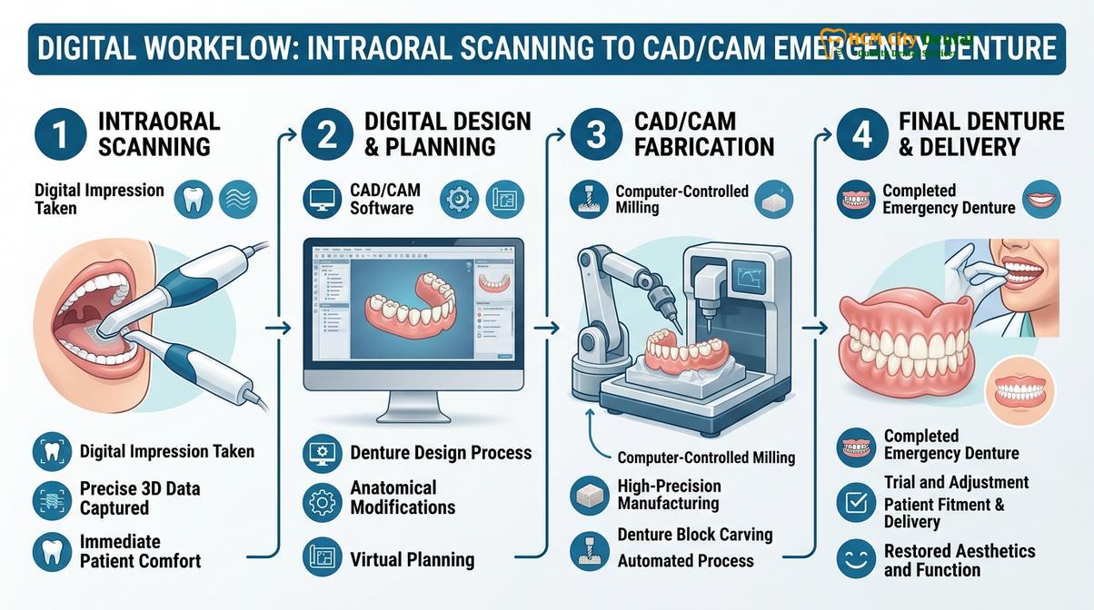 Summary diagram of Lost Denture Emergency Vietnam