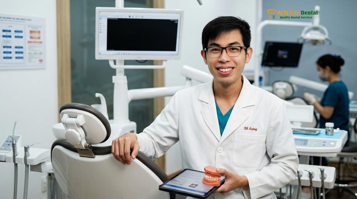 Dr. Nguyen Van Cuong DDS at HCMC Dental Clinic