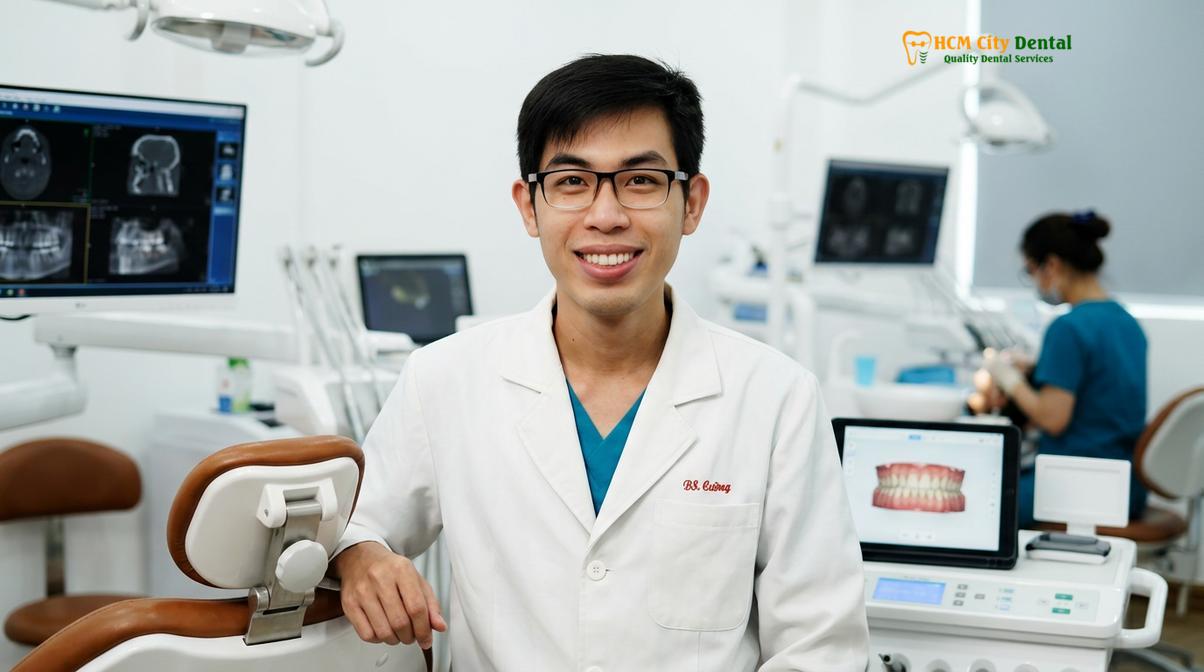 Dr. Nguyen Van Cuong DDS at HCMC Dental Clinic