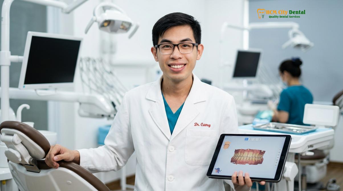 Dr. Nguyen Van Cuong DDS at HCMC Dental Clinic
