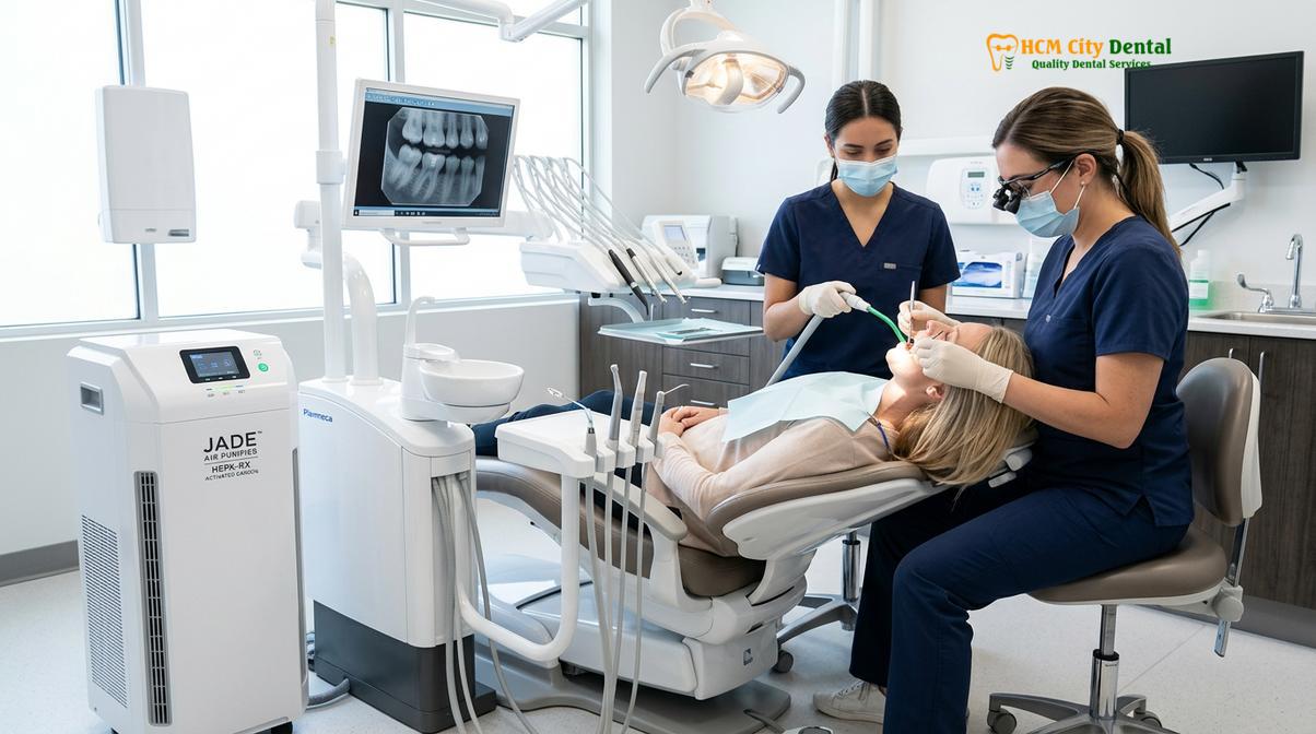 Visual description of mercury safe dentist