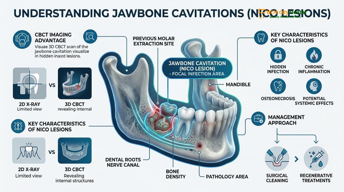 Visual illustration of tooth meridian chart