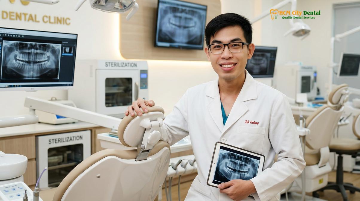 Dr. Nguyen Van Cuong DDS at HCMC Dental Clinic