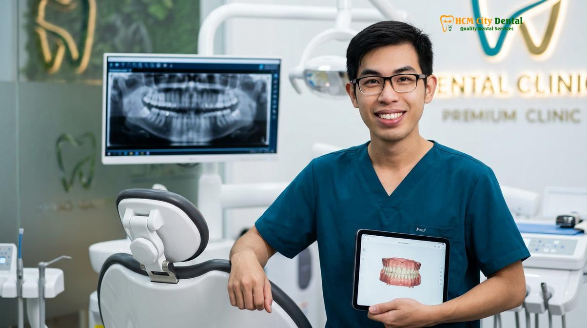 Dr. Nguyen Van Cuong DDS at HCMC Dental Clinic