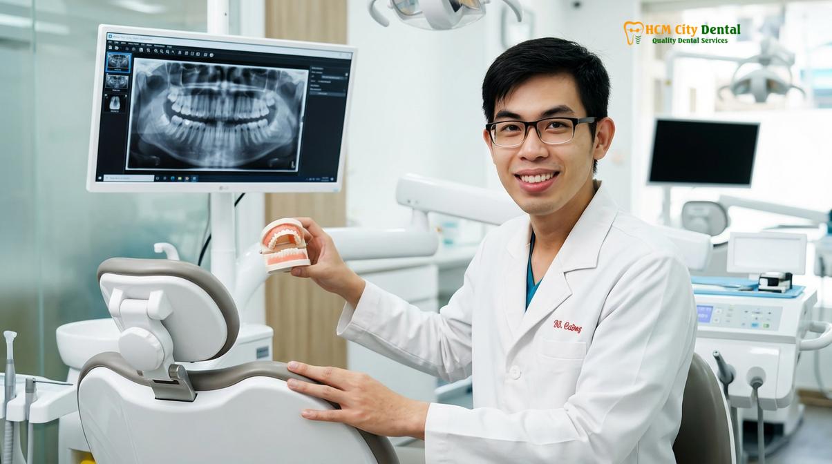 Dr. Nguyen Van Cuong DDS at HCMC Dental Clinic