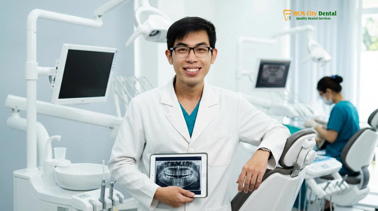 Dr. Nguyen Van Cuong DDS at HCMC Dental Clinic