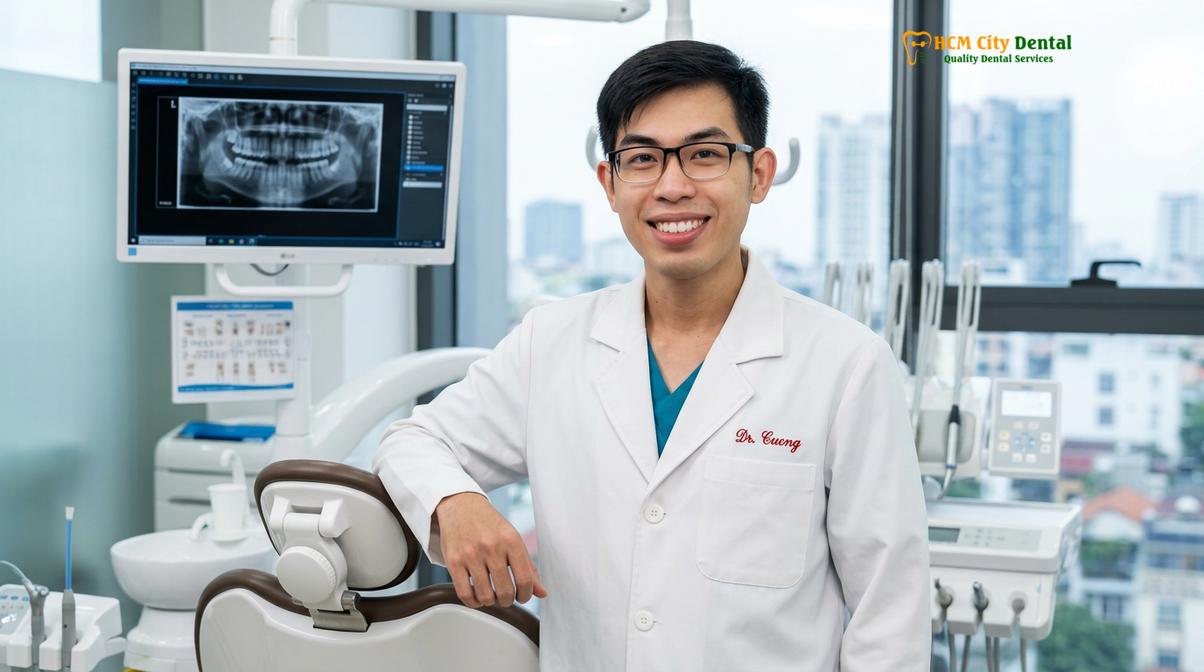 Dr. Nguyen Van Cuong DDS at HCMC Dental Clinic