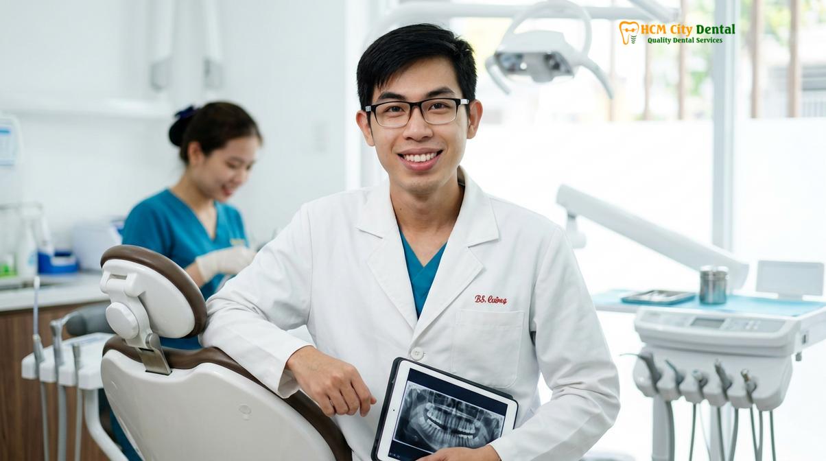 Dr. Nguyen Van Cuong DDS at HCMC Dental Clinic