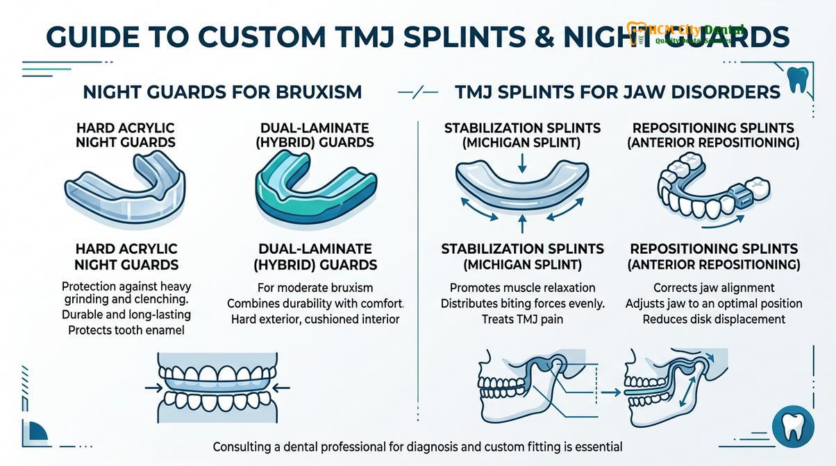 Summary diagram of Michigan Repositioning Splint Vietnam