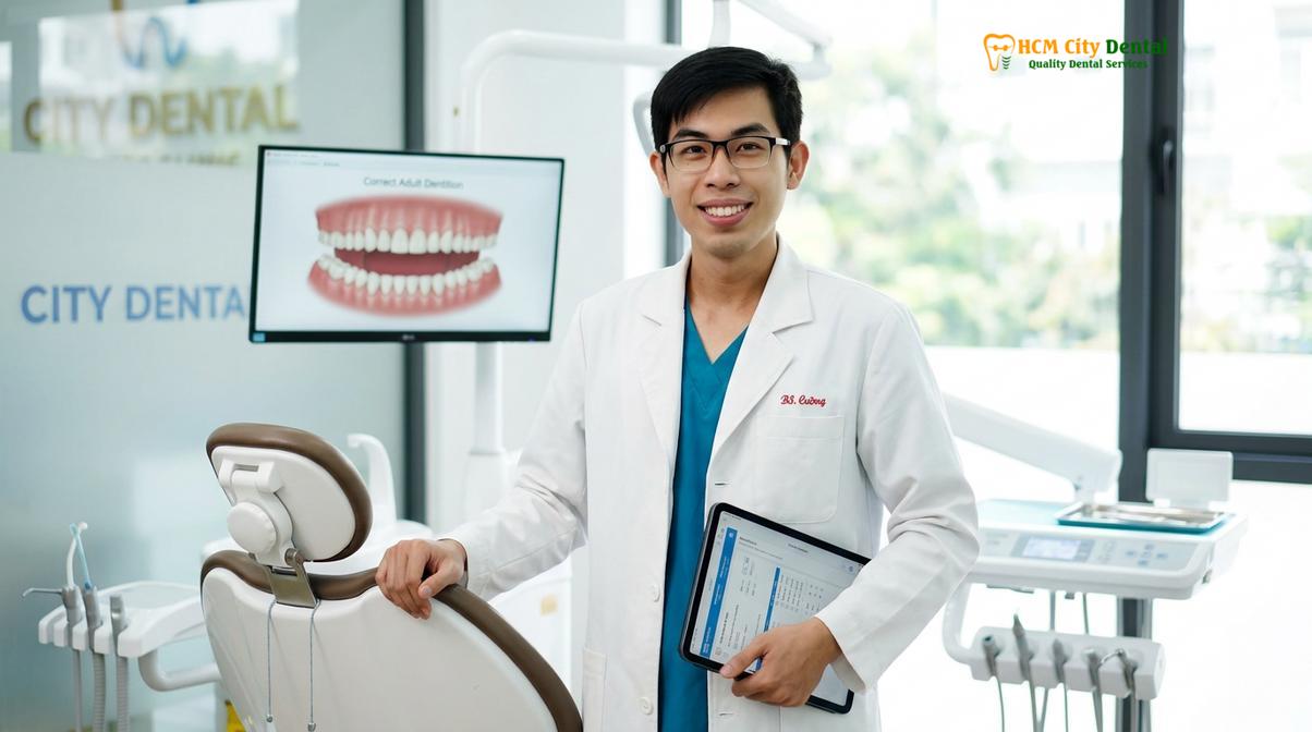 Dr. Nguyen Van Cuong DDS at HCMC Dental Clinic