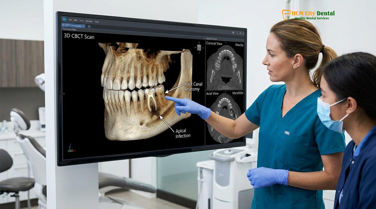 Visual description of Microscope Root Canal Vietnam