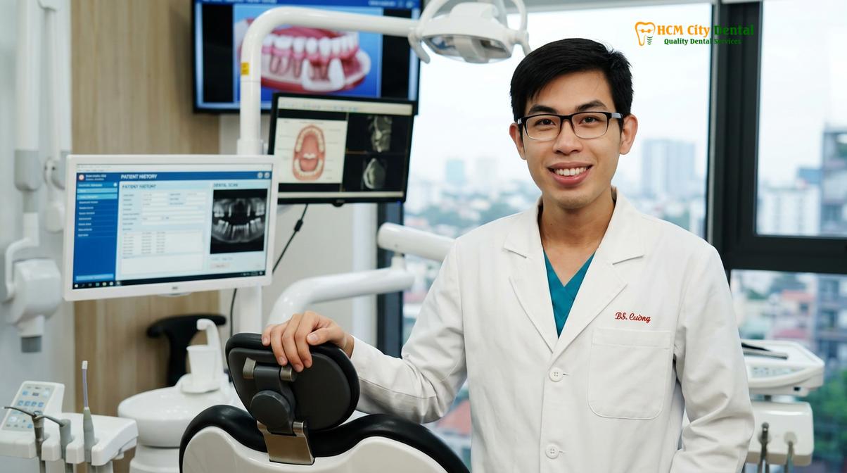 Dr. Nguyen Van Cuong DDS at HCMC Dental Clinic