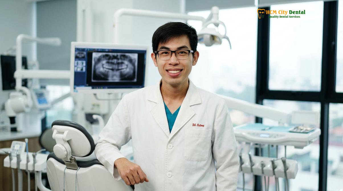 Dr. Nguyen Van Cuong DDS at HCMC Dental Clinic