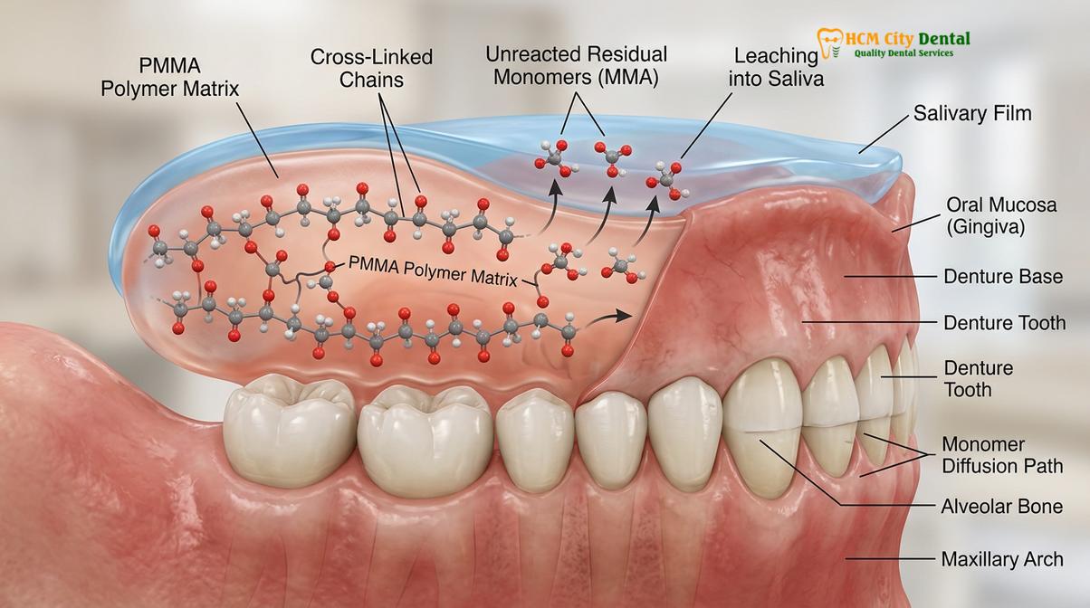 Clinical photography related to Hypoallergenic Dentures Saigon