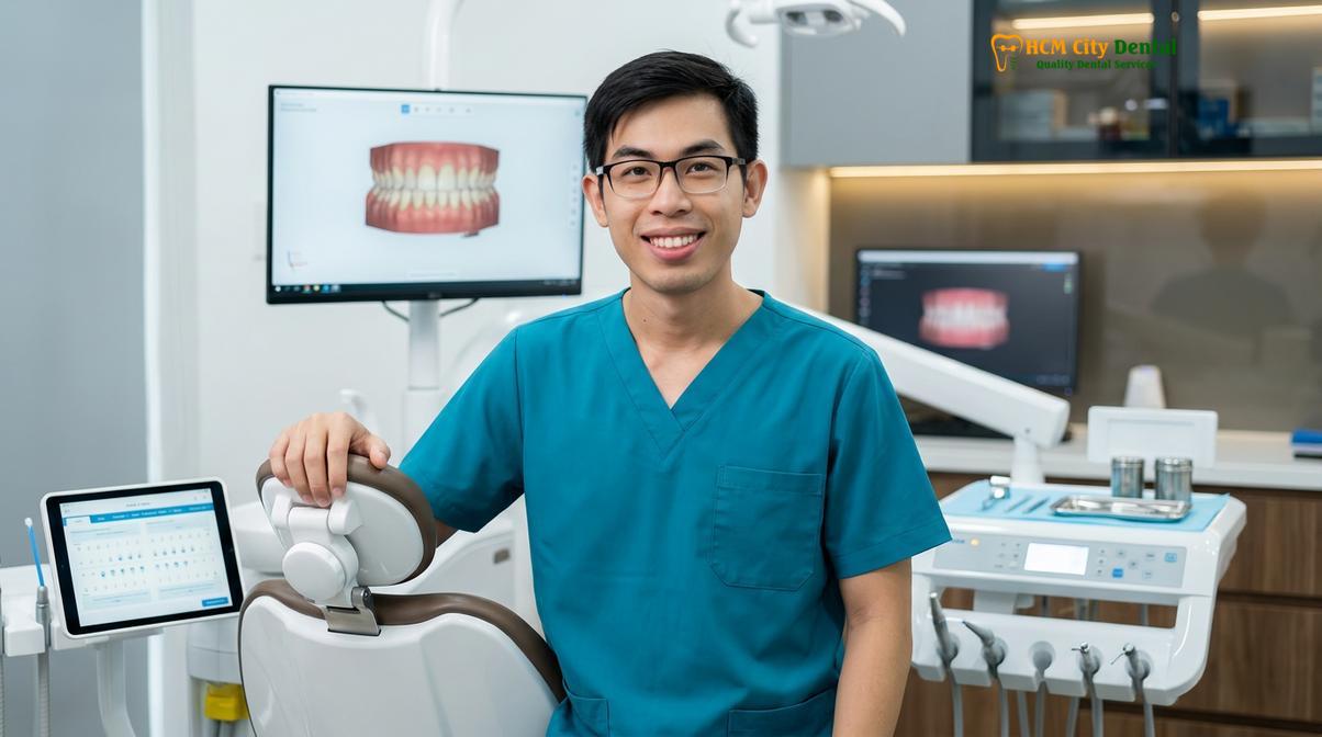 Dr. Nguyen Van Cuong DDS at HCMC Dental Clinic