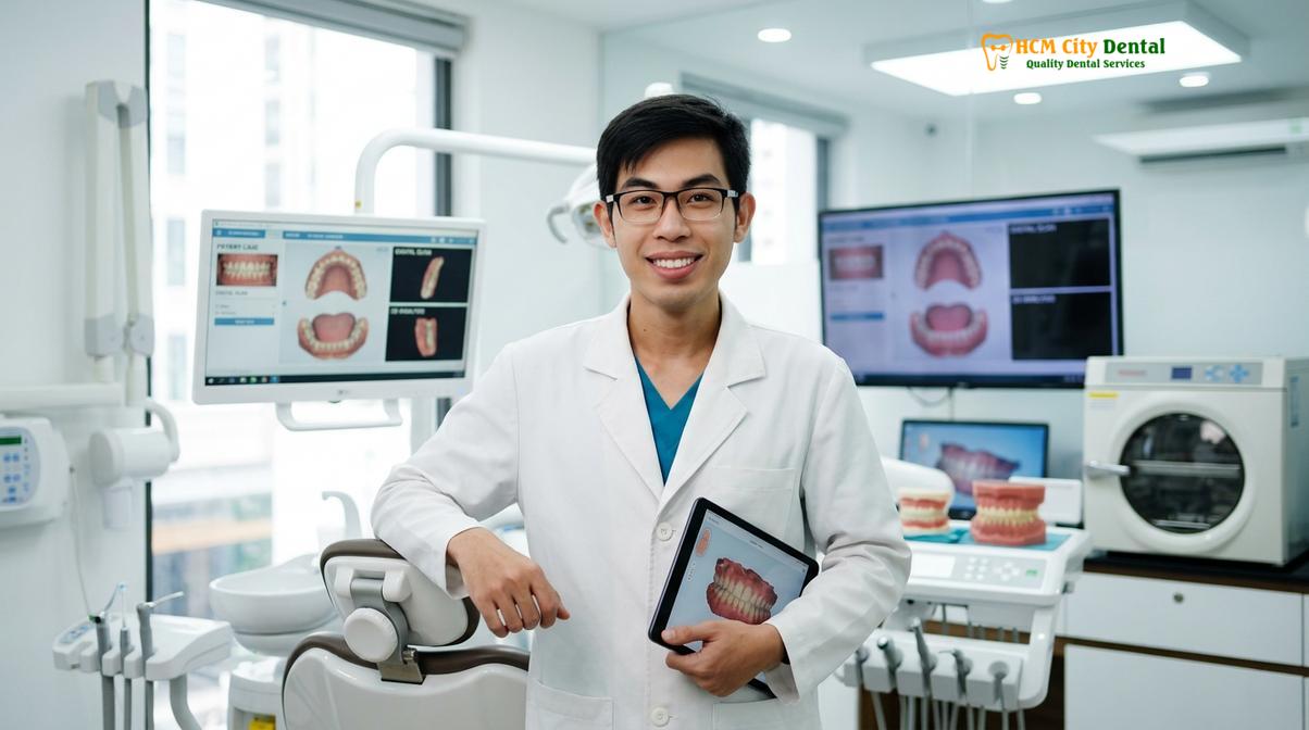Dr. Nguyen Van Cuong DDS at HCMC Dental Clinic