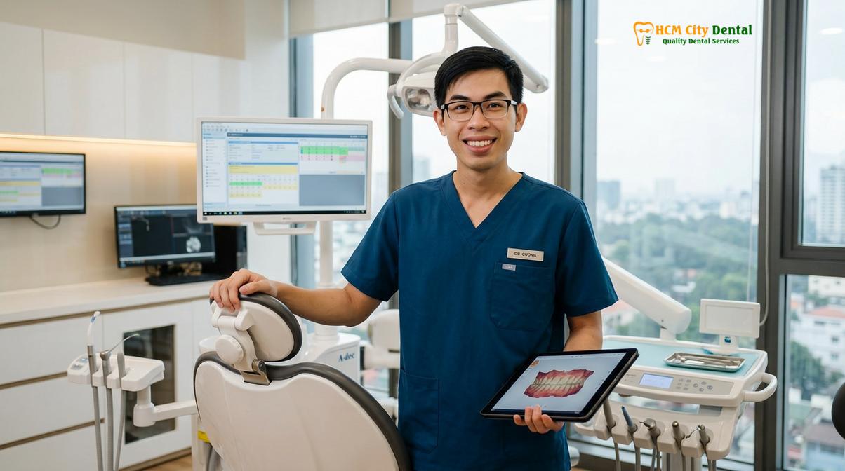 Dr. Nguyen Van Cuong DDS at HCMC Dental Clinic