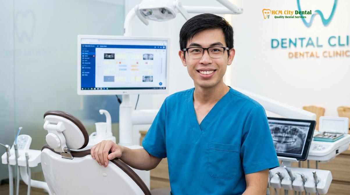 Dr. Nguyen Van Cuong DDS at HCMC Dental Clinic