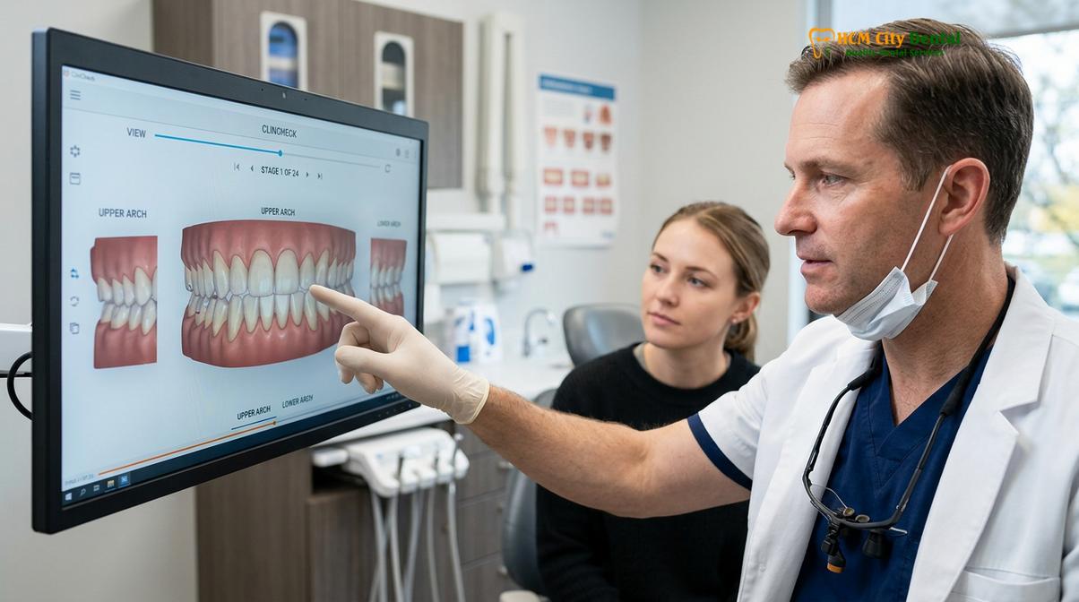 Clinical photography related to Moving Abroad During Invisalign Treatment