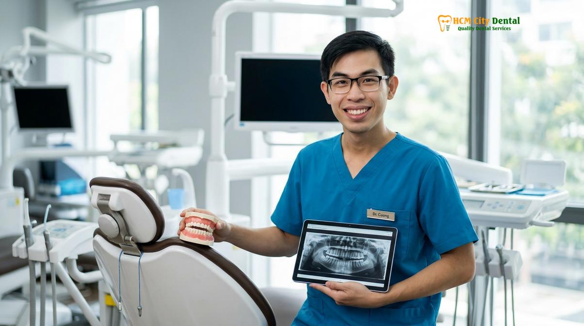 Dr. Nguyen Van Cuong DDS at HCMC Dental Clinic